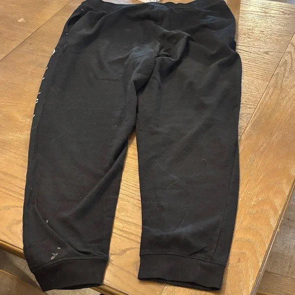 Calvin Klein Black Joggers with White Logo - Picture 4 of 4